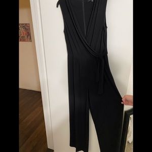 Tiana B. Black 8 Sleeveless Pantsuit